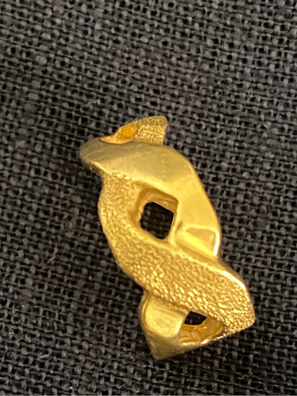 Final price Solid 14 k  Yellow Gold size  6 ring